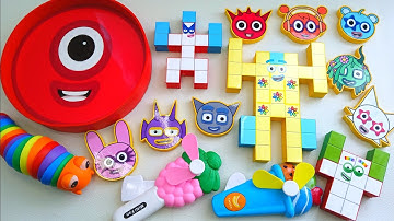 Looking for Numberblocks NEW 25 & 1 Square Puzzle Tetris Shape, ASMR video