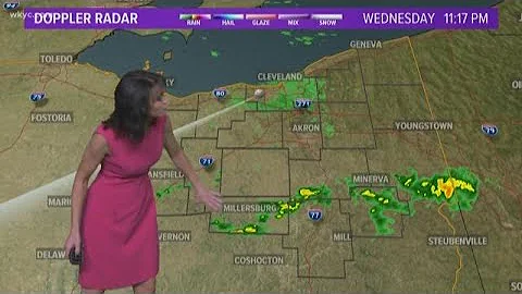 11 p.m. weather forecast for October 2, 2019