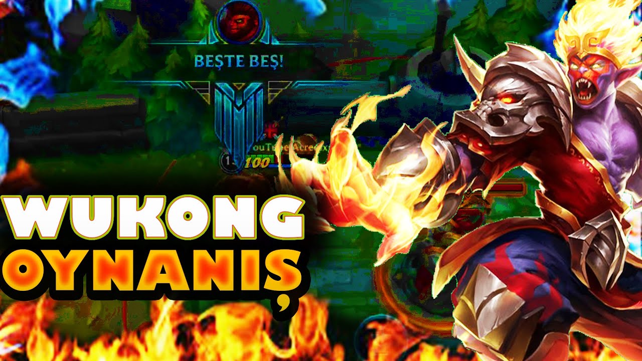 Wild Rİft: BU BUİLD PENTA ATTIRIYOR!! | WUKONG ORMAN OYNANIŞ | DİAMOND LİGİNE ADIM ADIM!! | 15/3/10