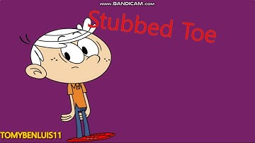 Lincoln Loud 3.0 Shorts Ep 4 Stubbed toe on scratch tomybenluis11