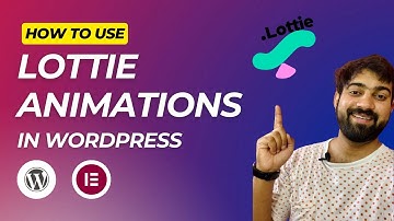 How to Use Lottie Animation in WordPress with Elementor For Free | Step-by-Step Guide