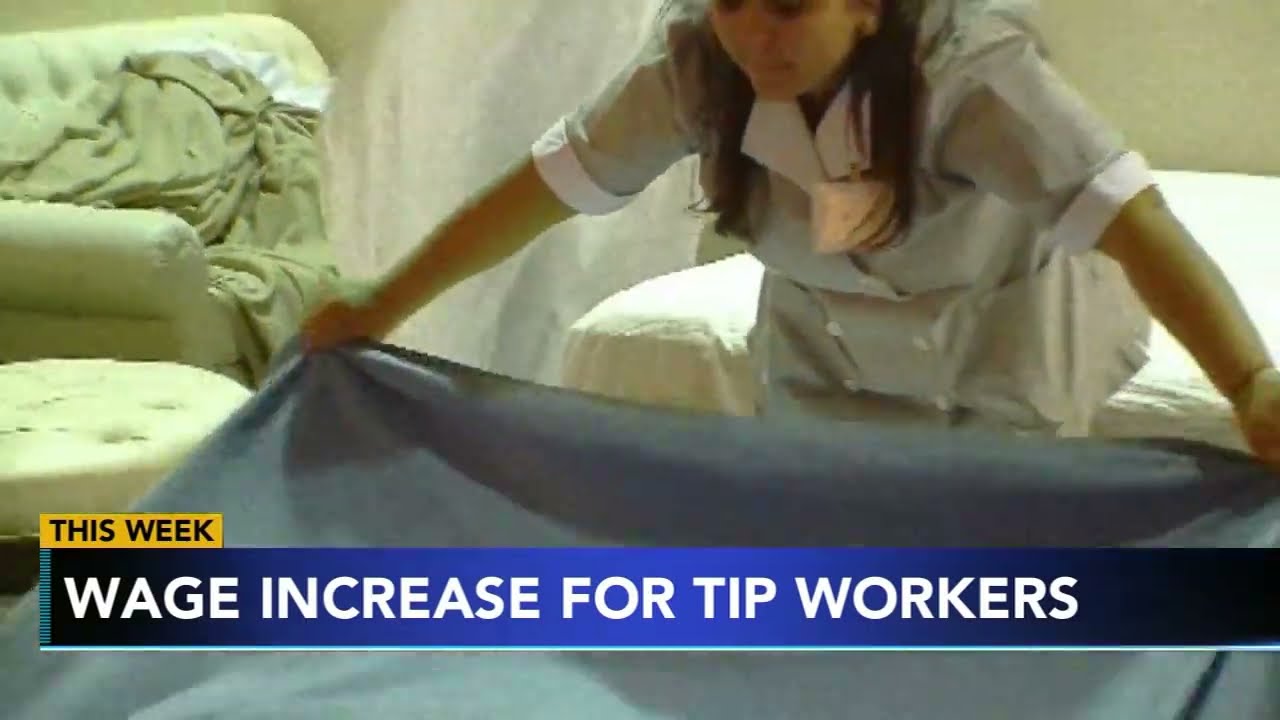 Minimum wage increase coming for Pennsylvania workers who rely on tips