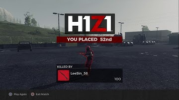 H1Z1 • Open Beta 4K UHD Gameplay • PS4 Pro