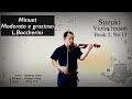 Suzuki Violin book 2,No12 Minuet Moderato e grazioso L.Boccherini violin-Hkawng Hong တယောခေါင်ဟောင်း