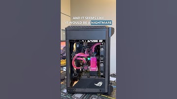 Weird PC Case! #pc #computerrepair #pcrepair #gamingpc #tech #gamingcomputer #pcbuild