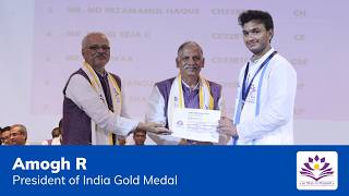 Amogh R | President of India Gold Medal Winner | IIT Dharwad 7th Convocation 2026