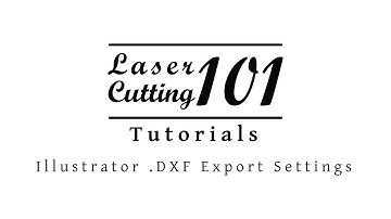 Illustrator .DXF Export Settings