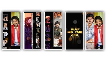🔥 Happy New year 2023 special video editing in Alight motion Best Happy New year editing #xml