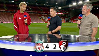 Download Lagu Ekitike Reacts with Jamie Carragher \u0026 Gary Neville🔥 Liverpool vs Bournemouth 4-2 🔥 MP3 Download Lagu Ekitike Reacts with Jamie Carragher \u0026 Gary Neville🔥 Liverpool vs Bournemouth 4-2 🔥 MP3
