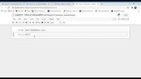 generating short url using python