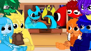 Rainbow Friends React To Rainbow Friends Chapter 2- Cyan and Yellow II Naomi ?