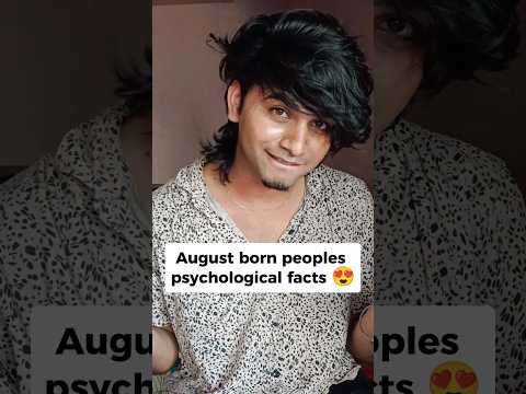 August Born Peoples Psychological Facts Milky Trendingshorts Psychologyfacts Tamilreels