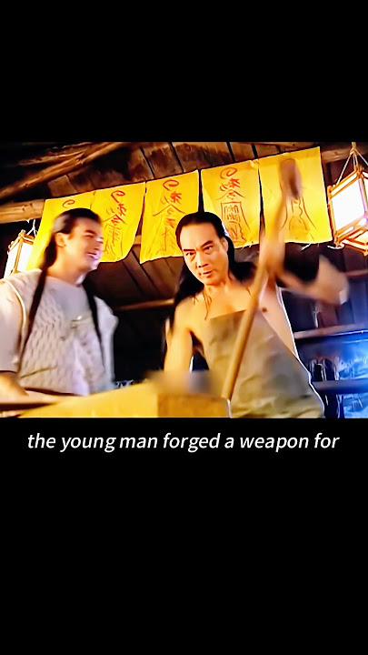 The apprentice unexpectedly forged a peerless divine sword.#movie #fun #film