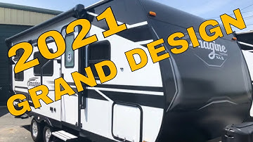BRAND NEW 2021 GRAND DESIGN IMAGINE XLS 21BHE TRAVEL TRAILER WITH BUNK BEDS Dodd RV Murphy Bed Tour