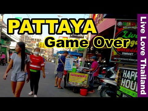 Pattaya Game Over | A Sad Story Without Tourists #livelovethailand