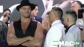 Tyson Fury REFUSES to face off with Oleksander Usyk | Fury vs. Usyk Press Conference