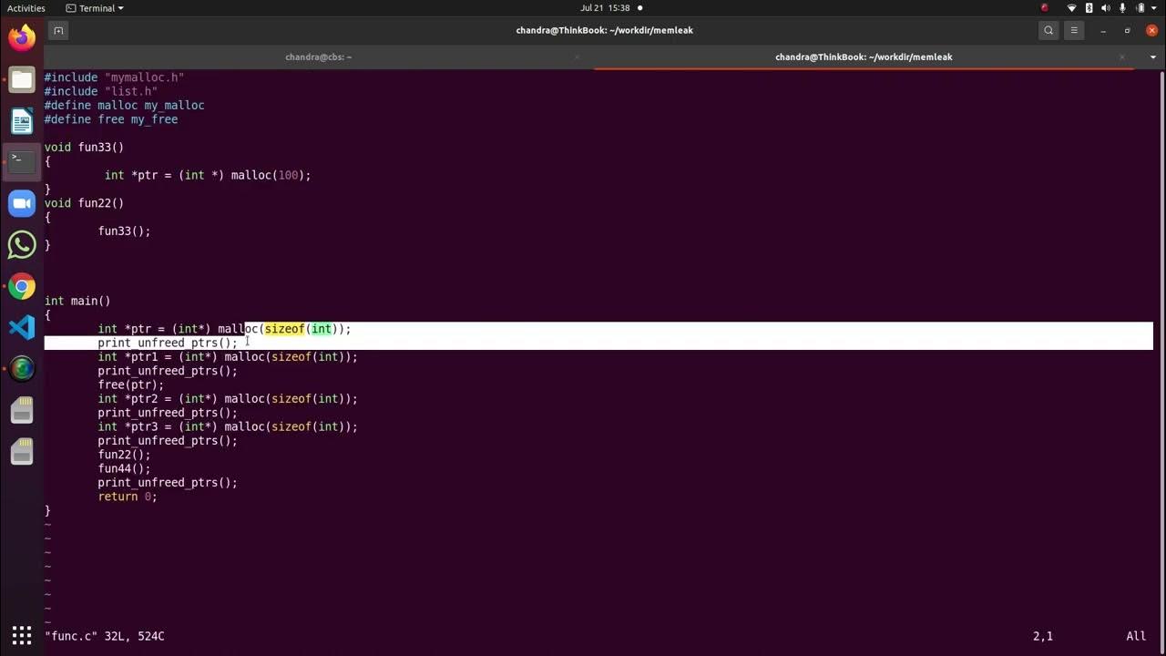 Memory leak detection tool Linux... without valgrind... YouTube