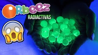 Cómo hacer ORBEEZ FLUORESCENTES | ORBEEZ RADIACTIVAS  Experimentos y Juegos