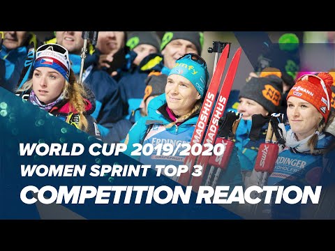 NMNM20 Women Sprint Top 3 Reactions