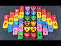 Numberblocks 🏳️🌈 Looking Fun Slime Opening Alphablocks Clay with Heart, Suitcase Colorful! ASMR