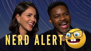 Eiza González & Jovan Adepo on Glasses, Karaoke, & '3 Body Problem'