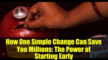 How One Simple Change Can Save You Millions: The Power of Starting Early