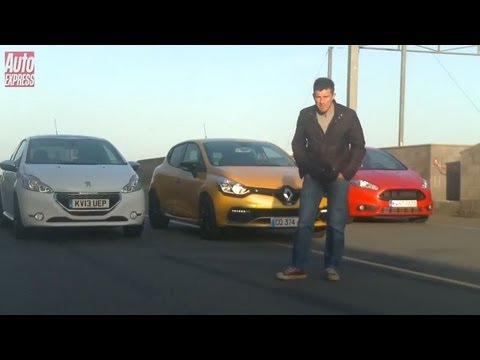 Ford Fiesta ST vs Peugeot 208 GTi vs Renault Clio RS – Auto Express