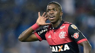 Streets Won't Forget Vinicius Jr at Flamengo... 🇧🇷