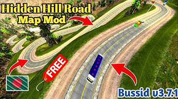 Map Mod Bussid v3.7.1 || Hidden Hill Road Map Mod For Bus Simulator Indonesia || Map Mod || Bussid