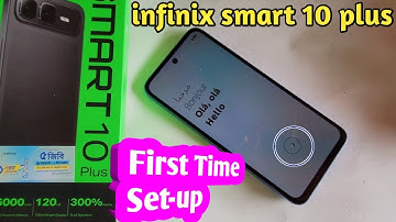 infinix smart 10 plus First time Setup // First time configuration