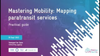 Mapping Paratransit Services