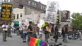 Columbus Ohio Pride 2011 - Part Seven - The Haters!