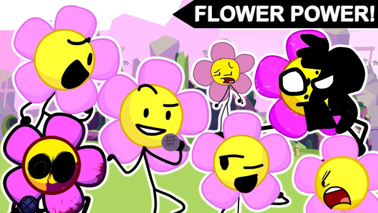 THE FASHION QUEEN ON SCENE! | BFDI X Friday Night Funkin': Flower's ...