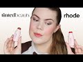 Rhode Pocket Blush DUPE! Tinted Beauty Creamy Blush Sticks Review, Demo &amp; Wear Test