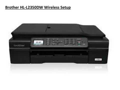 brother hl-l2350dw wireless printer setup