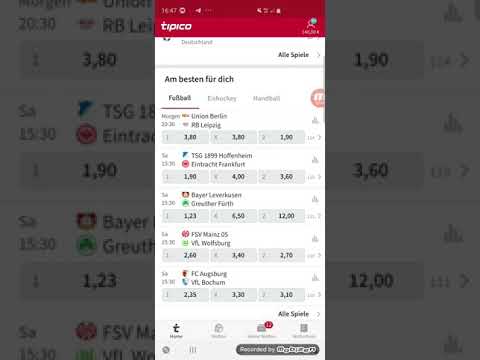 Bundesliga Sportwetten Wettscheine 150 Euro Gesamteinsatz ? Tipico Fußball Tipps