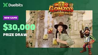 Gonzo's Treasure Map - Now with a $30,000 Prize Draw at Duelbits
