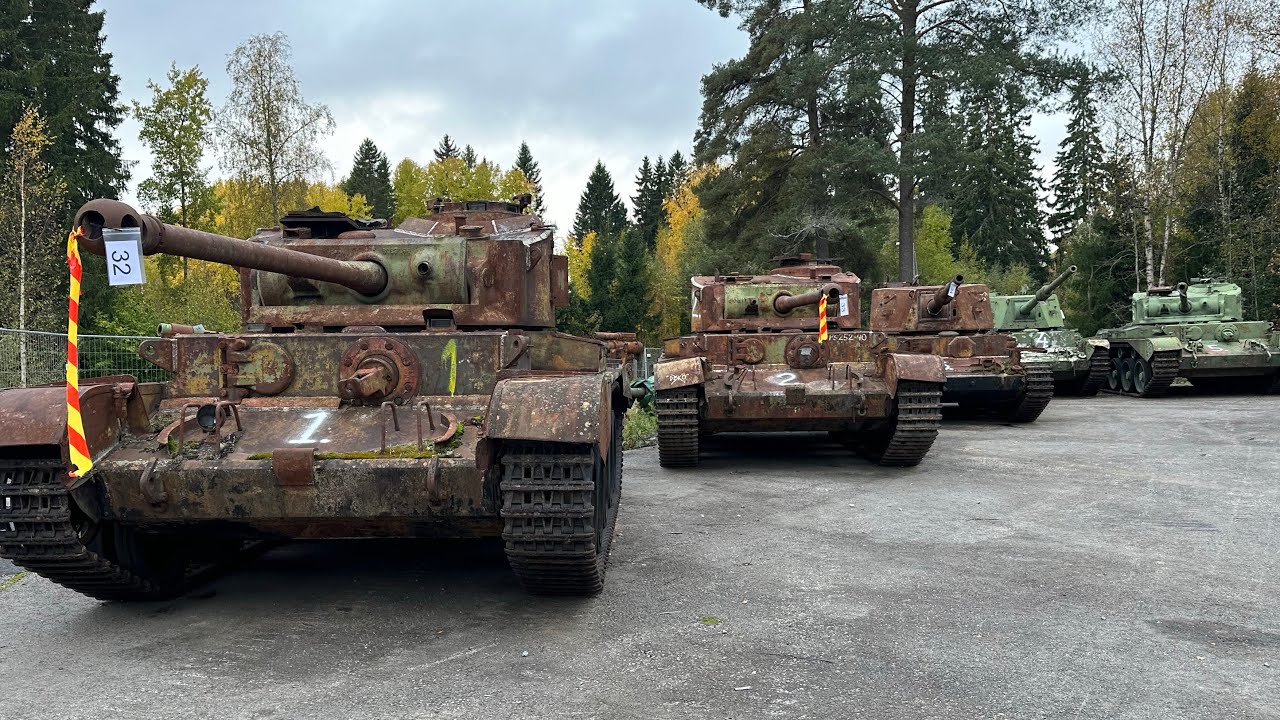 PANSSARIVAUNUJA PUOLUSTUSVOIMIEN HUUTOKAUPASSA!