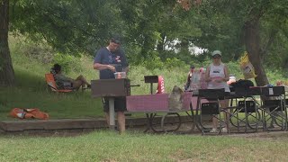 Crowds gather at parks across San Antonio on Memorial Day in remembrance of fallen warriors
