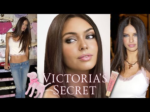 Iconic Adriana Lima Makeup💖🪽 2000s Vs Angel Glam For Round Eyes!