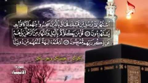 القرآن الكريم - الجزء ١٧ - الحاج رافع العامري