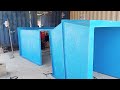 Proses Joint Modul Parshall Flume Fiberglass sebelum instalasi