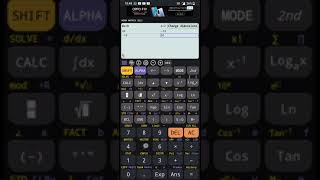 MATRIX Multiplication and Subtraction using Scientific Calculator App screenshot 4