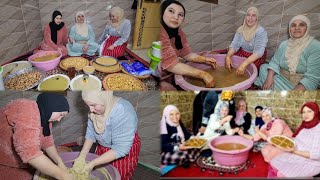 لمة رمضان قربت لي ترد الروح 🌙 زميطة مع العائلة والحداكة حتى الفجر 😍