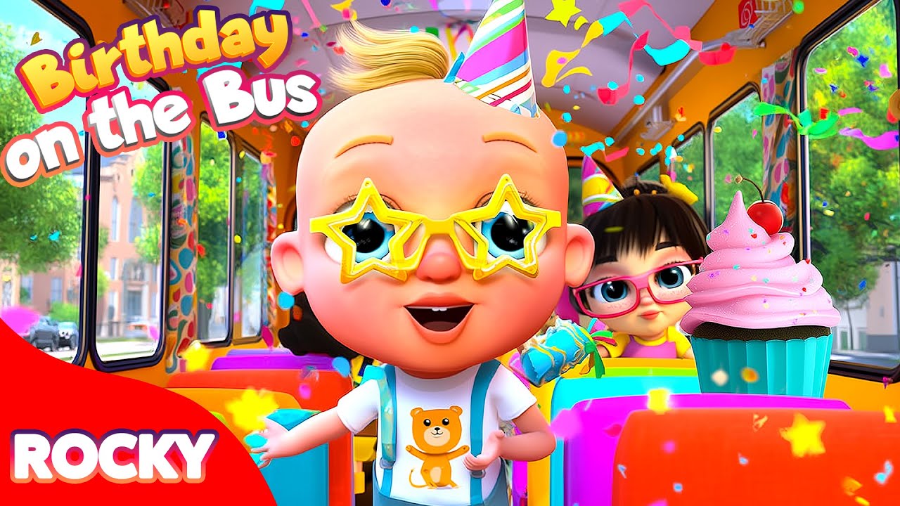 Canción de Feliz Cumpleaños 🎂🎶 – Canciones infantiles para bebés y niños – Música de cumpleaños