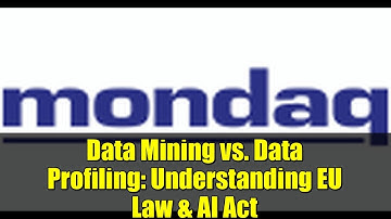Data Mining vs. Data Profiling: Understanding EU Law & AI Act