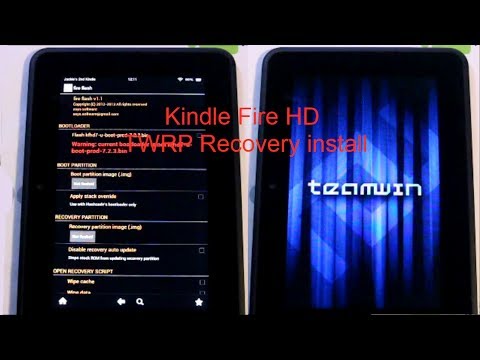 Kindle Fire HD 7in TWRP recovery and 2nd bootloader install thumbnail