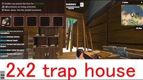 【Tribals.io】gotoukun C3 2x2 Trap Sulfur Fishingnet house (5BOX, 23structures)【Building】2024-8-22