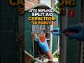 How to Replace Split AC Capacitor Easily! 🛠️⚡ #shorts #viralvideo @SlairconditionWork