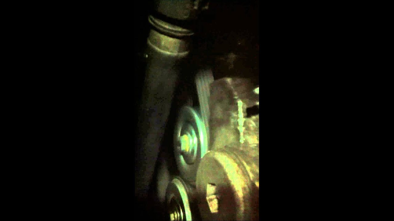 BMW 320d M47 idling rattle noise belt YouTube